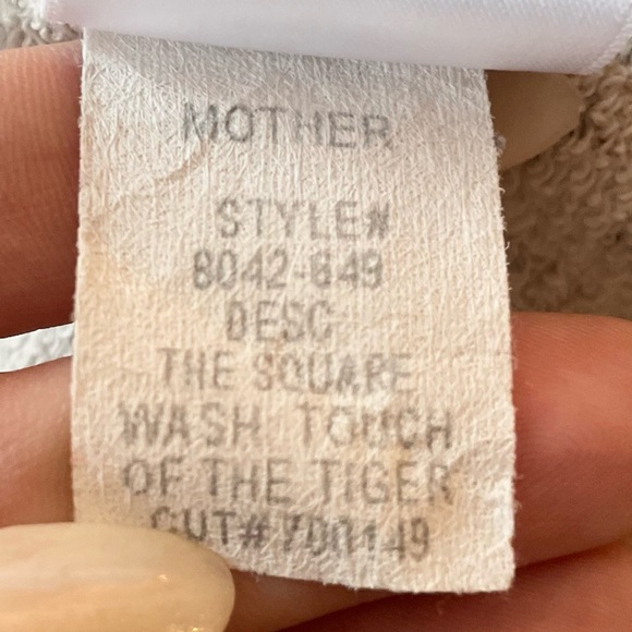 MOTHER Leopard Print Sweatshirt - Black and White - Picture 10 of 10